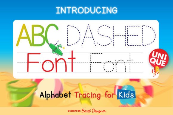 Abc Dashed: A Font for Creative Expression