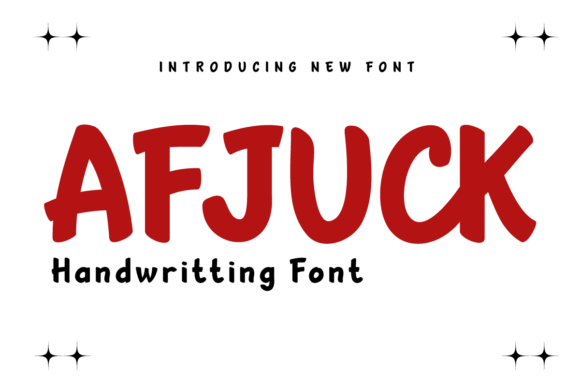 Afjuck: A Bold Sans Serif for Real Projects