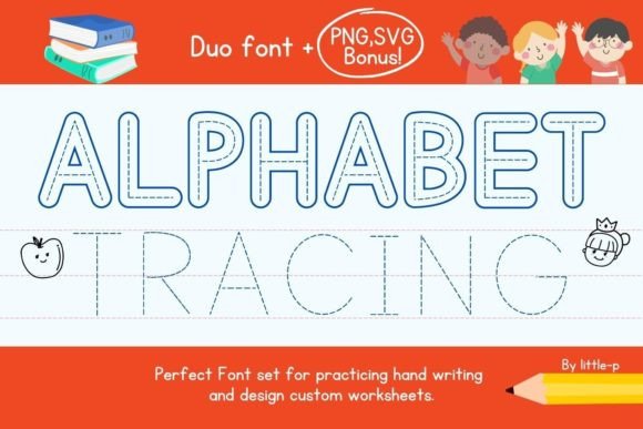 Alphabet Tracing: A Font for Creative Clarity