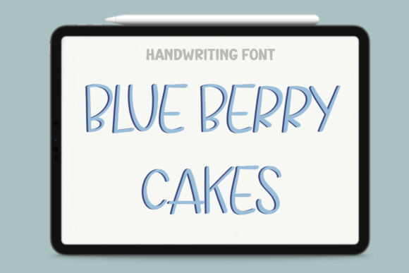 Blue Berry Cakes Font Review