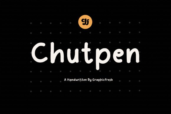 Chutpen: The Editorial Font