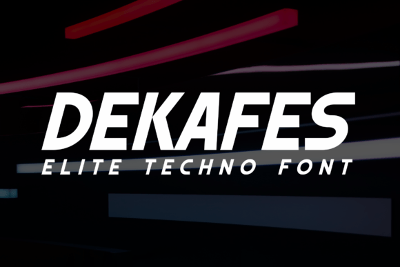 Dekafes: A Bold Sans Serif for Creative Projects