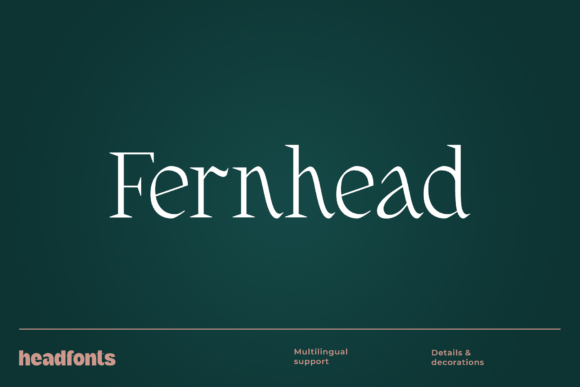 Fernhead: A Stylish Serif Font