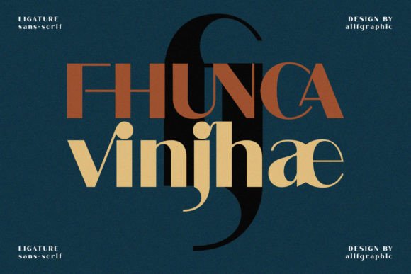 Fhunca Vinjhae: A Modern Sans Serif Font