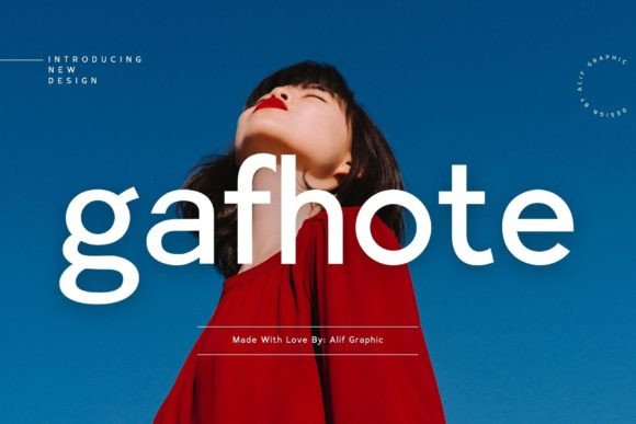 Gafhote Font: Modern Typography for Digital Marketing