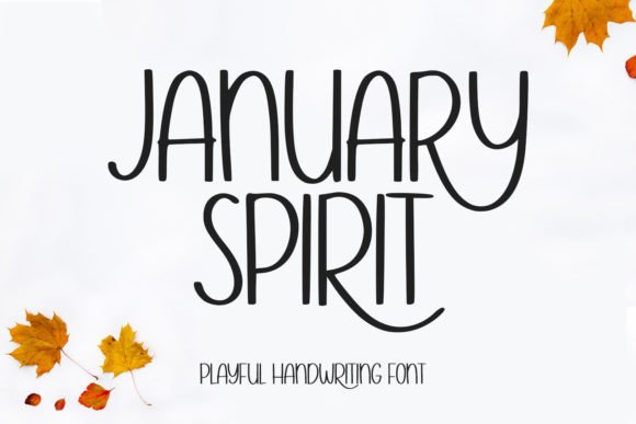 January Spirit Font for Web Design