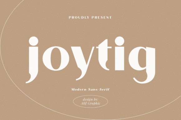 Joytig: A Bold Sans Serif for Real Projects