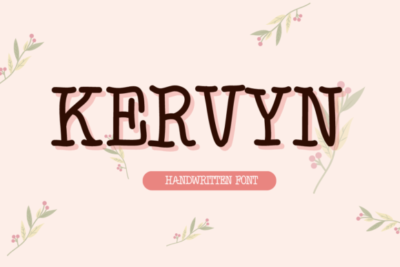 Kervyn: A Quirky Serif Font for Web Design