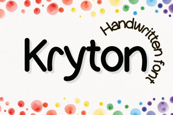 Krypton: A Handwritten Font for Campaigns