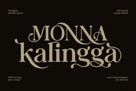 Monna Kalingga: A Font That Elevates Your Brand