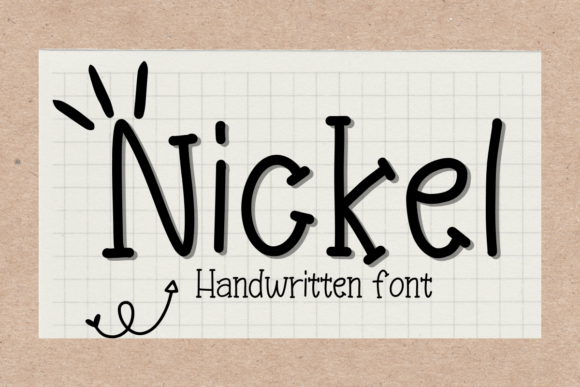 Nickel Font: A Handwritten Touch for Digital Campaigns