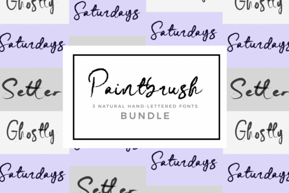 Paintbrush Bundle: A Font for Creative Expression