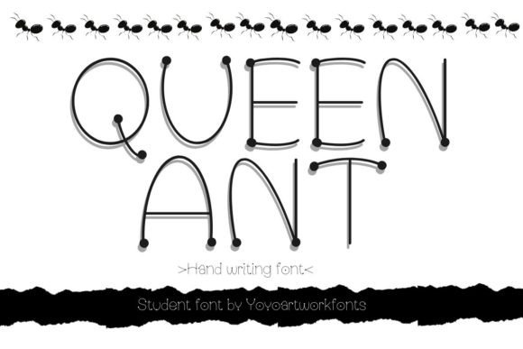 Queen Ant: A Font for Creative Campaigns