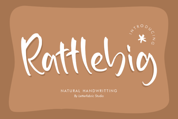 Rattlebig: A Handwritten Font for Elegant Design