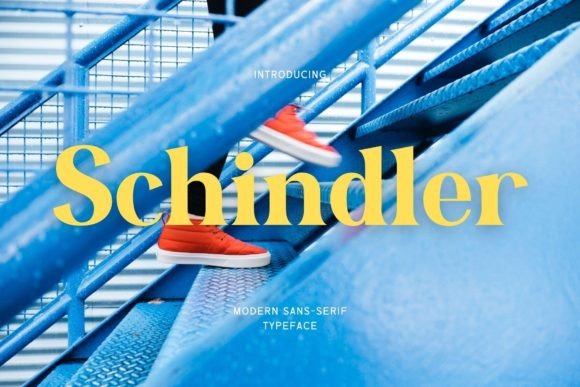 Schindler: A Serif Font for Modern Design