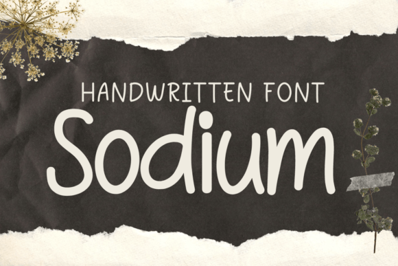 Sodium: A Handwritten Font for Business