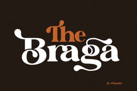 The Braga Font: Modern Serif for Web Design