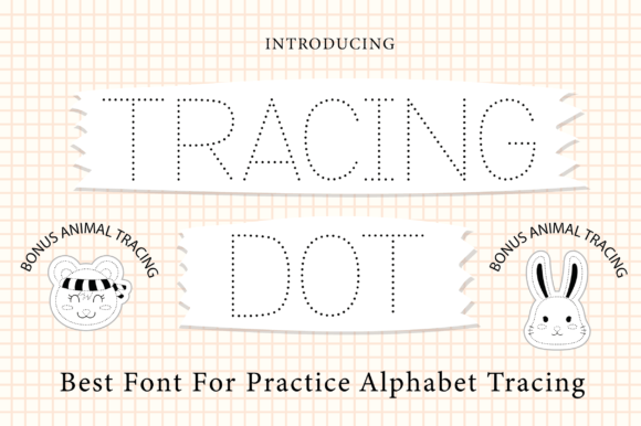 Tracing Dot Font for Business