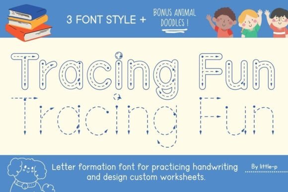 Tracing Fun: A Font for Creative Campaigns
