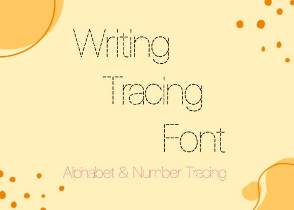 Writing Tracing Font for Business